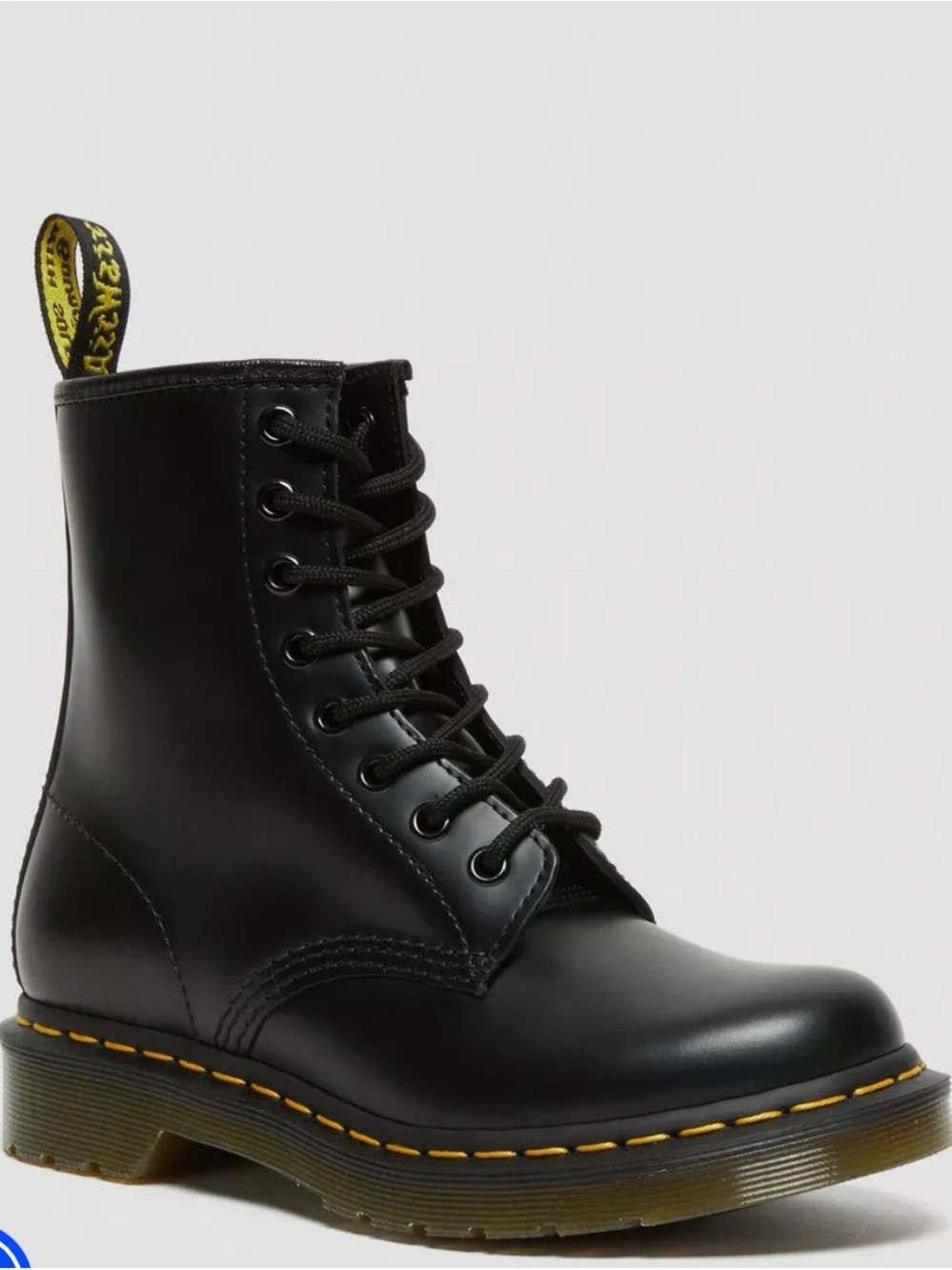 DR. MARTENS 1460 WOMEN'S Smooth Leather Lace Up Boots